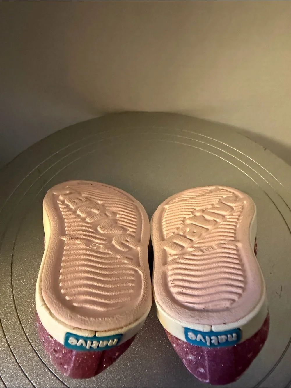 Native Shoes Jefferson Water Shoes Pink Glitter Sz Girls C4
